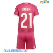 Camisa de time de futebol Real Madrid Brahim Diaz #21 Replicas 3º Equipamento Infantil 2026-27 Manga Curta (+ Calças curtas)